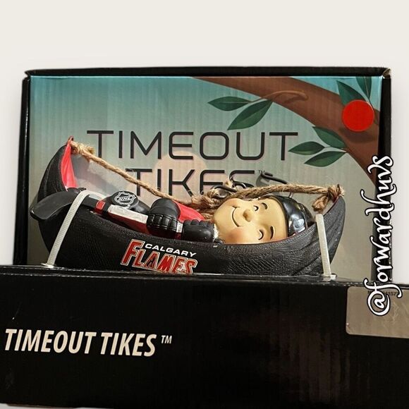 NHL Timeout Tikes Statue NHL Team: Calgary Flames - Picture 4 of 10